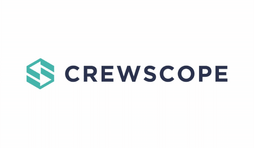 Crewscope origin story. Crewscope logo. The letters 'C' and 'S' are visible in the shape. It also looks like a 3D structure implying our connection to construction.